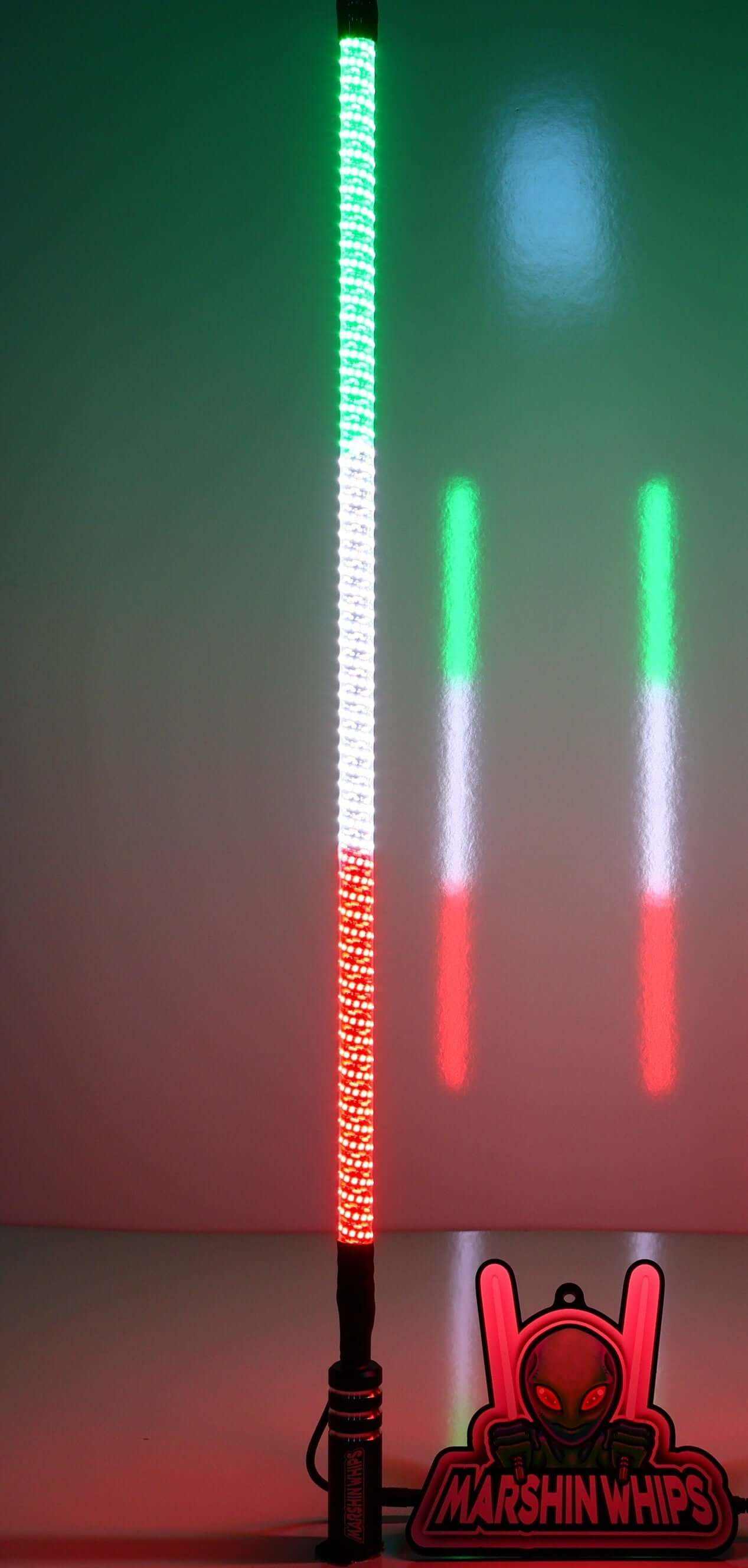 Marshin Whips V2 Durable Black Out Off-Road Whips