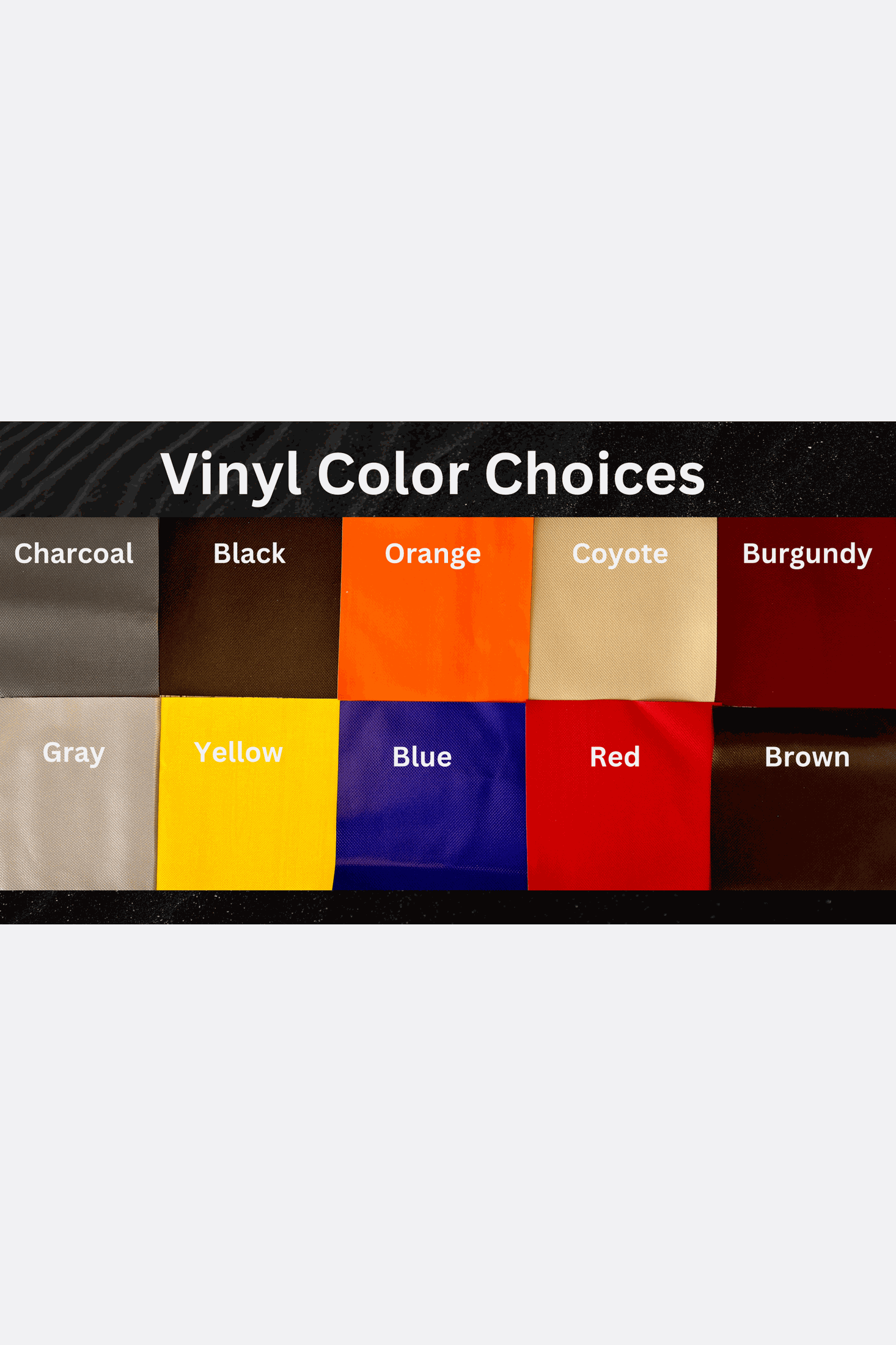 Vinyl Covers - Spare Tire Trash Bag