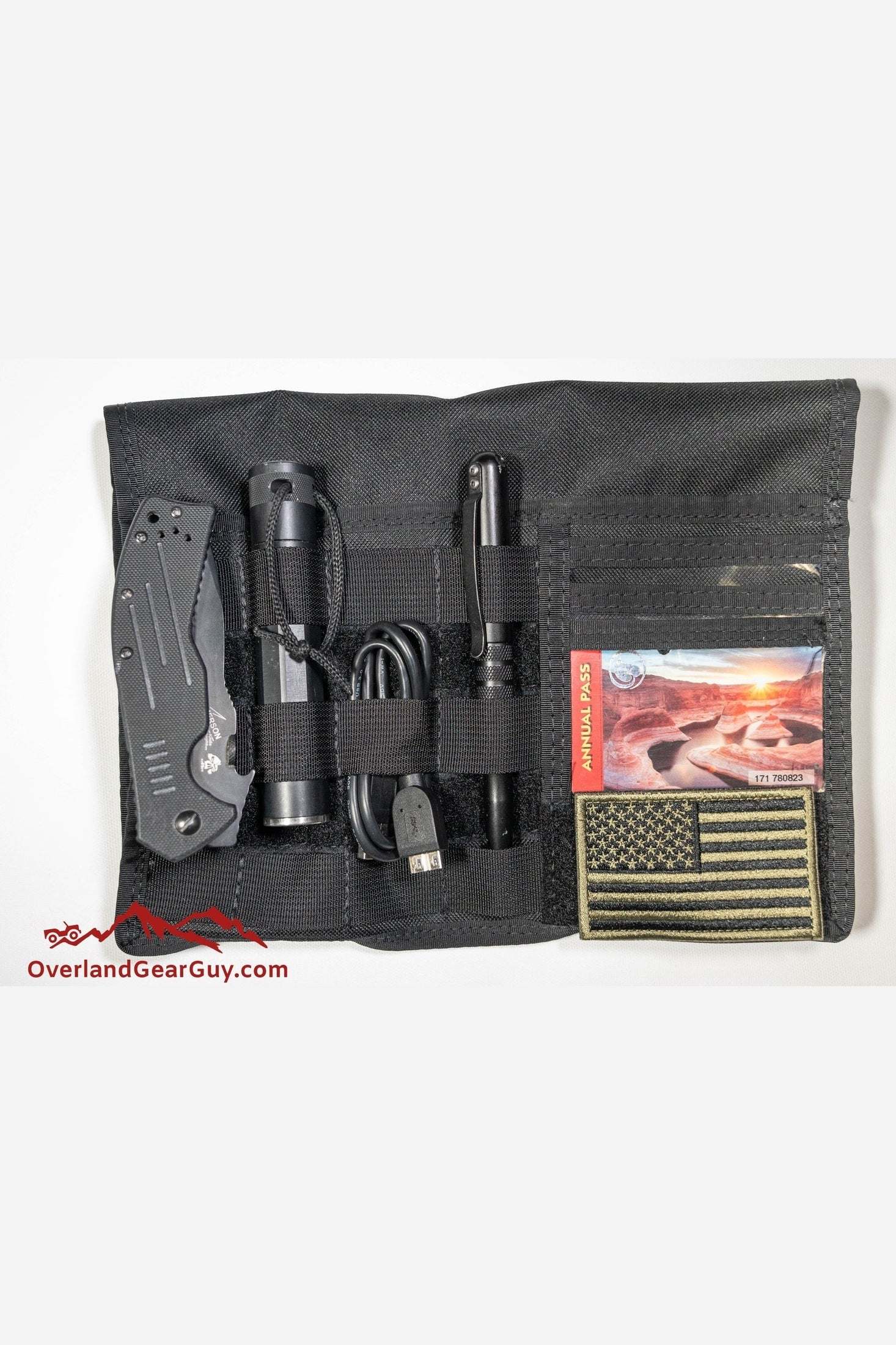 Jeep Gladiator MOLLE Visor Organizer - Tacoma Visor