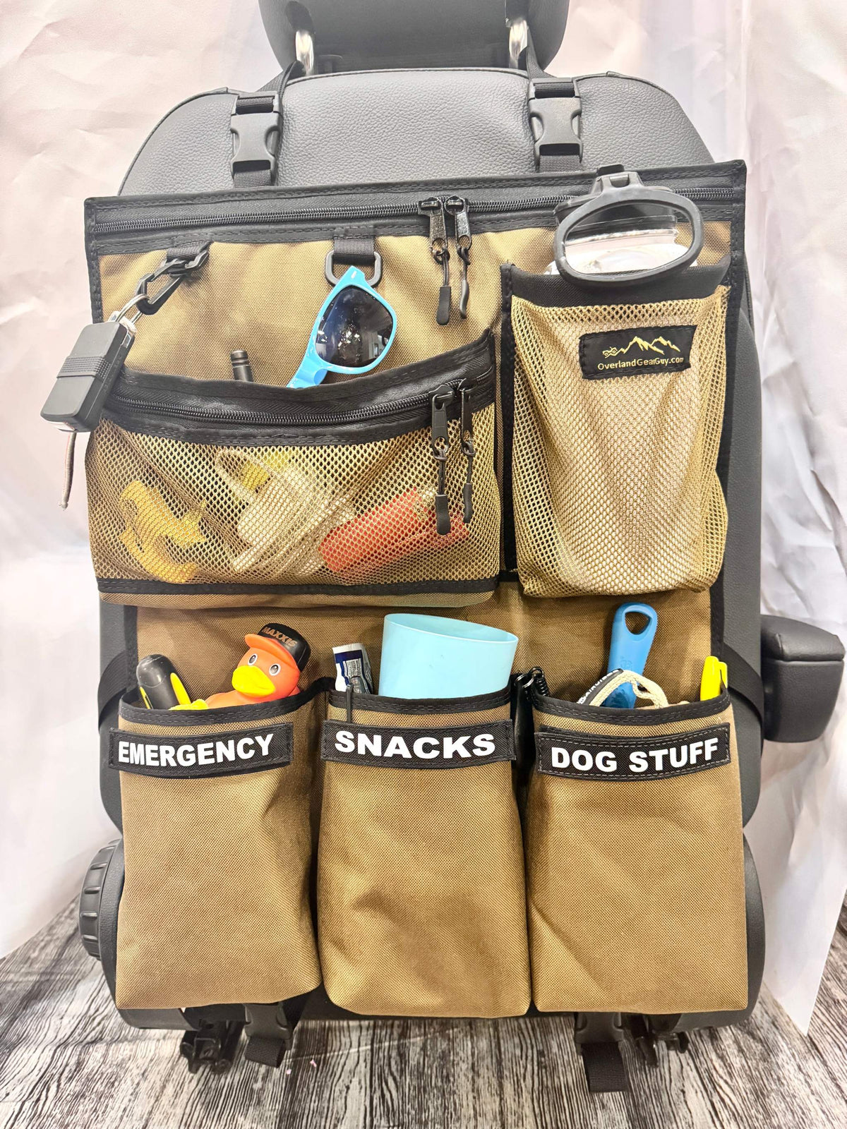 Voyager Seat Organizer - Clutter-free Storage with 10 Pockets