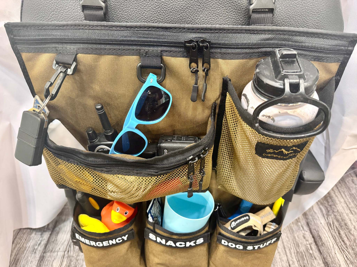 Voyager Seat Organizer - Clutter-free Storage with 10 Pockets