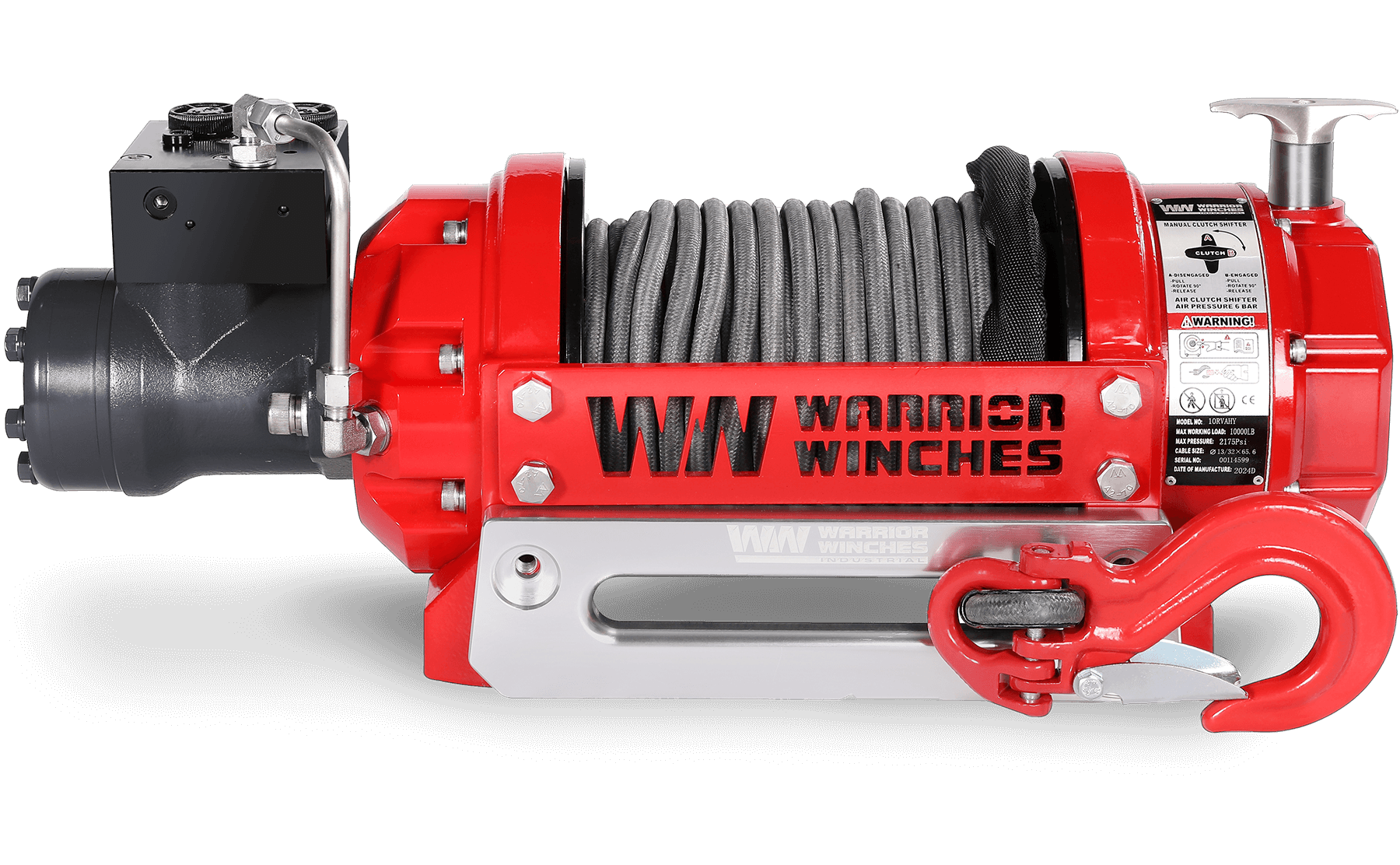 RV Series Hydraulic Winches - Heavy-Duty Industrial Power