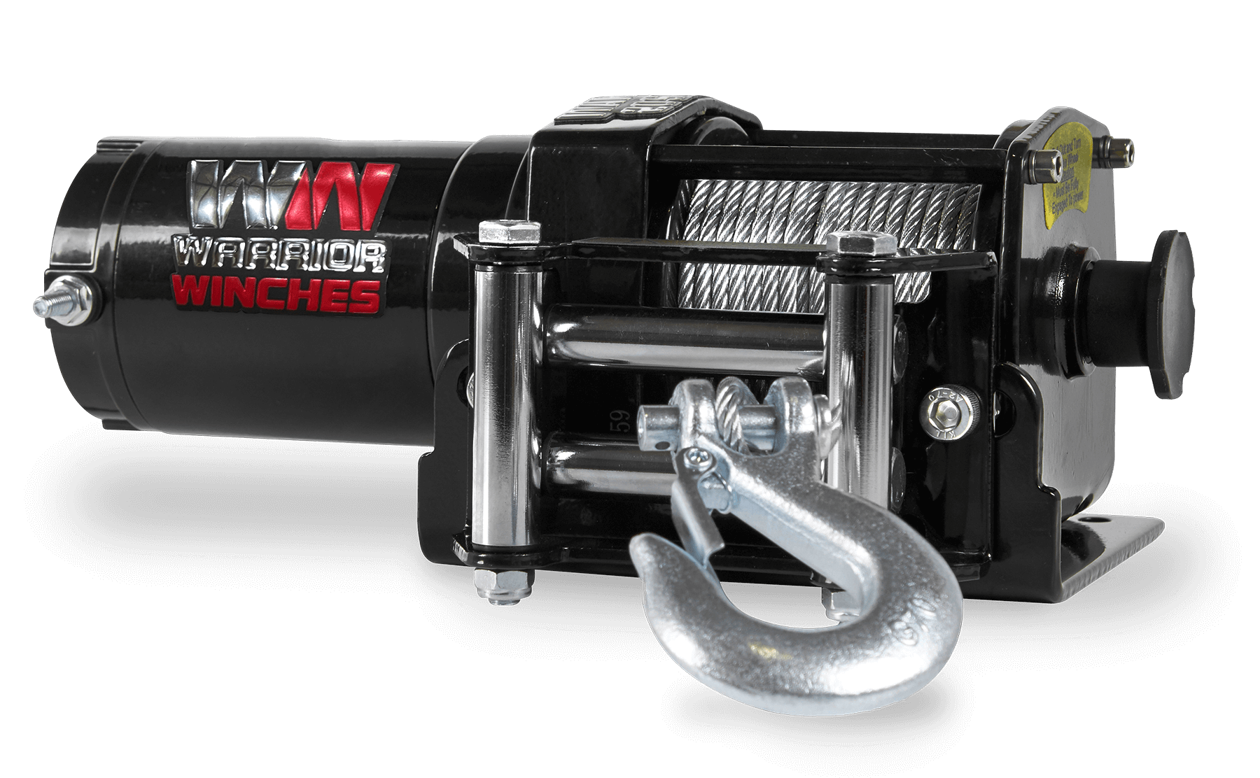 Ninja 2,000 LB Winch - Powerful 12V Electric Winch with Steel Rope