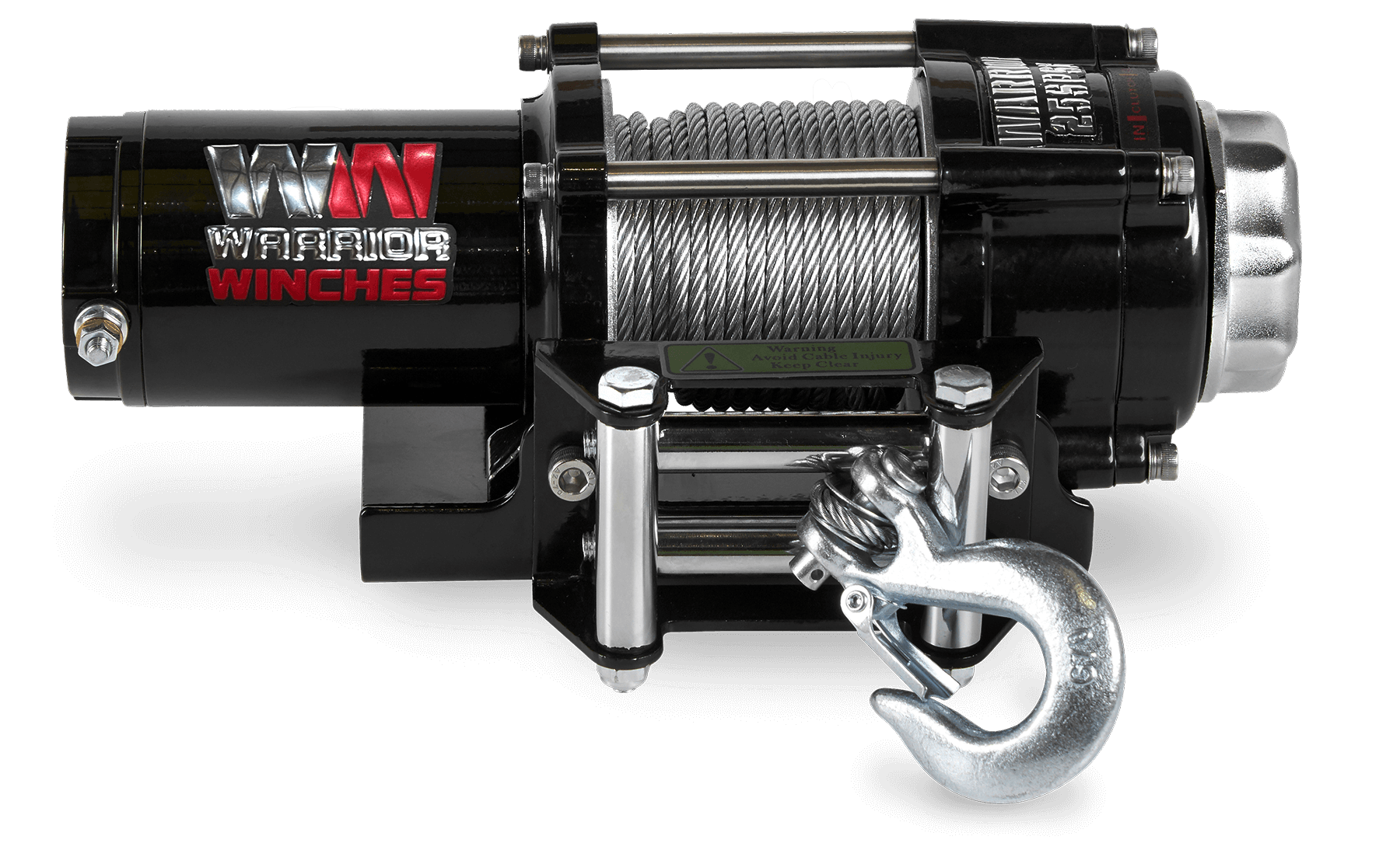Ninja 2,500lb 12v Electric Winch - Steel Rope