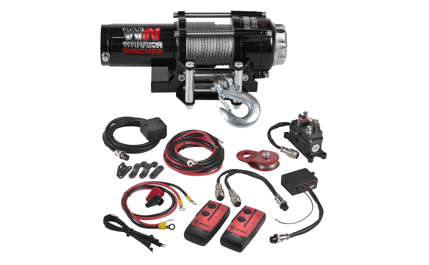 Ninja 3,500 LB Electric Winch - Steel Rope | Heavy Duty & Reliable