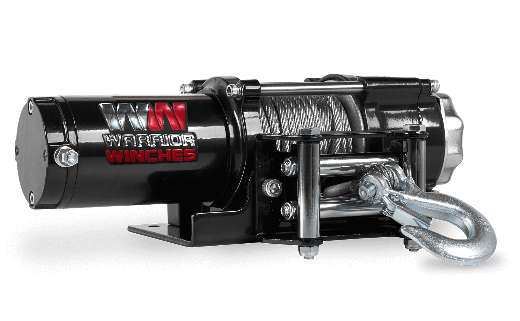 Ninja 3500lb 12v electric winch with steel rope and heavy-duty hook