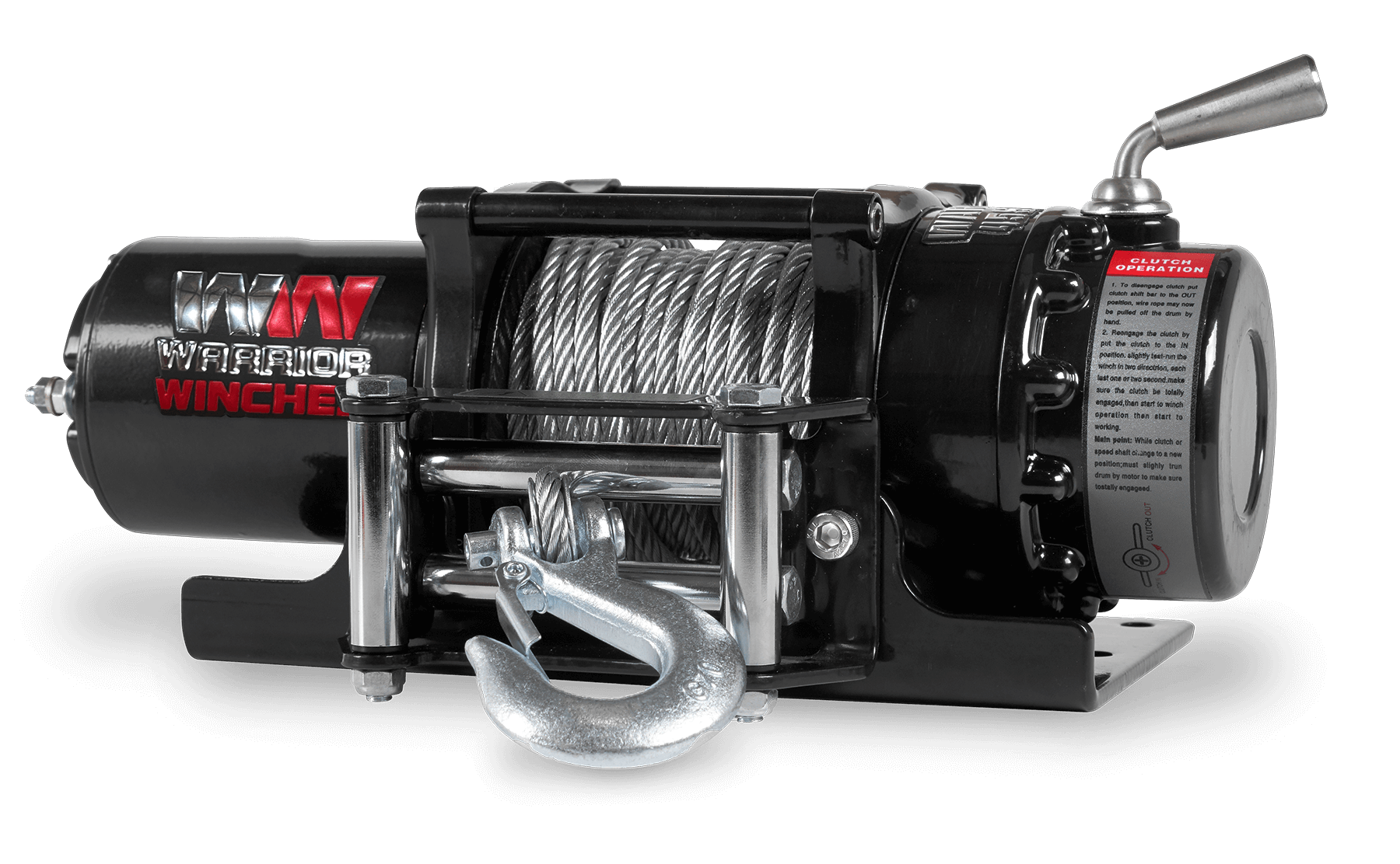 Ninja 4500 LB, 12V Electric Winch - Sturdy Steel Rope for Tough Jobs