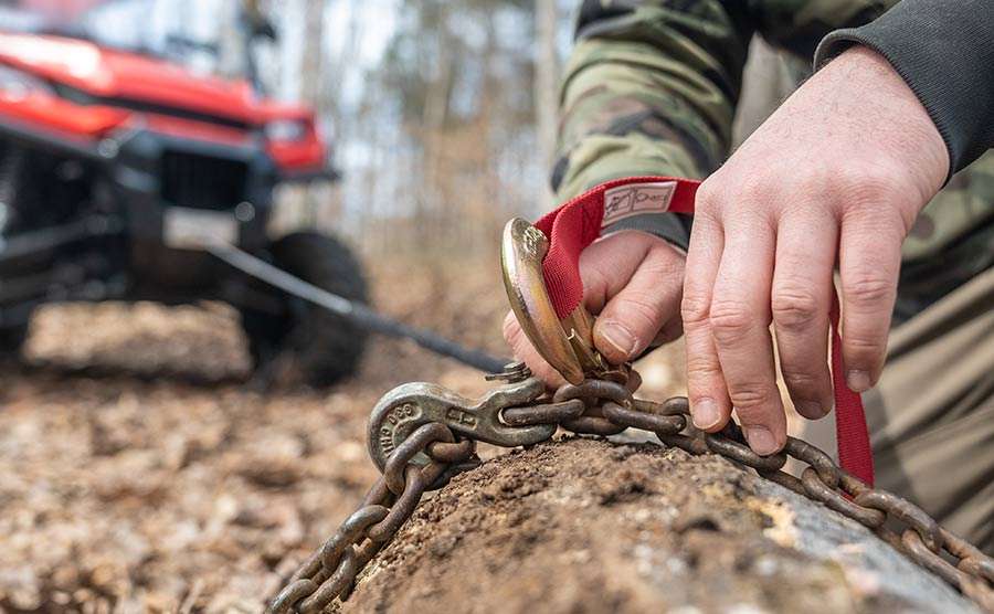 Stealth 3,500lb 12v Electric Winch - Synthetic Rope
