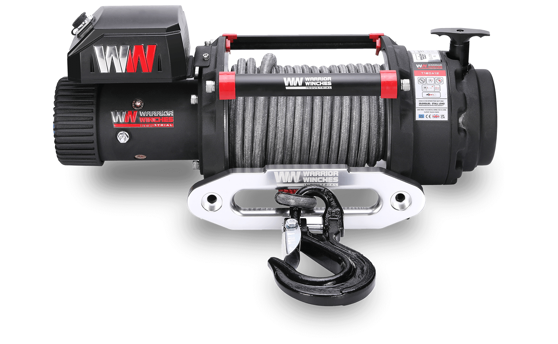 T1000 18,000 LB Severe Duty Winch - Ultimate 12V Electric Winch