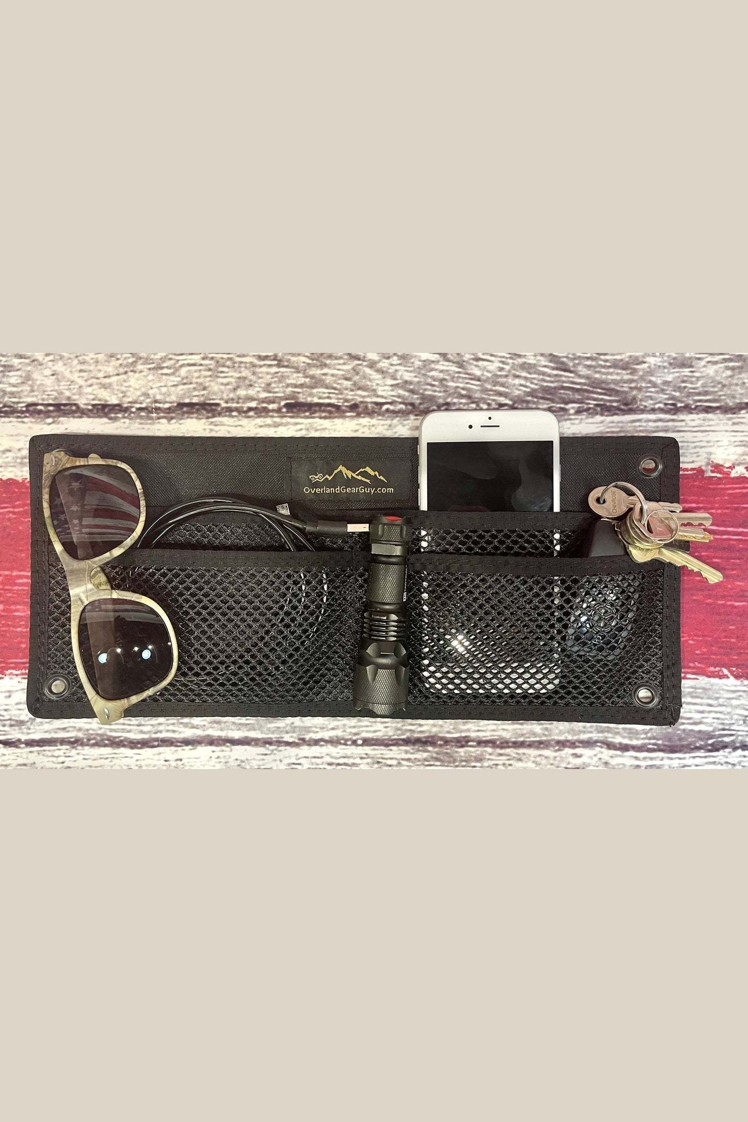 Wall Organizational Pouch - Grommets