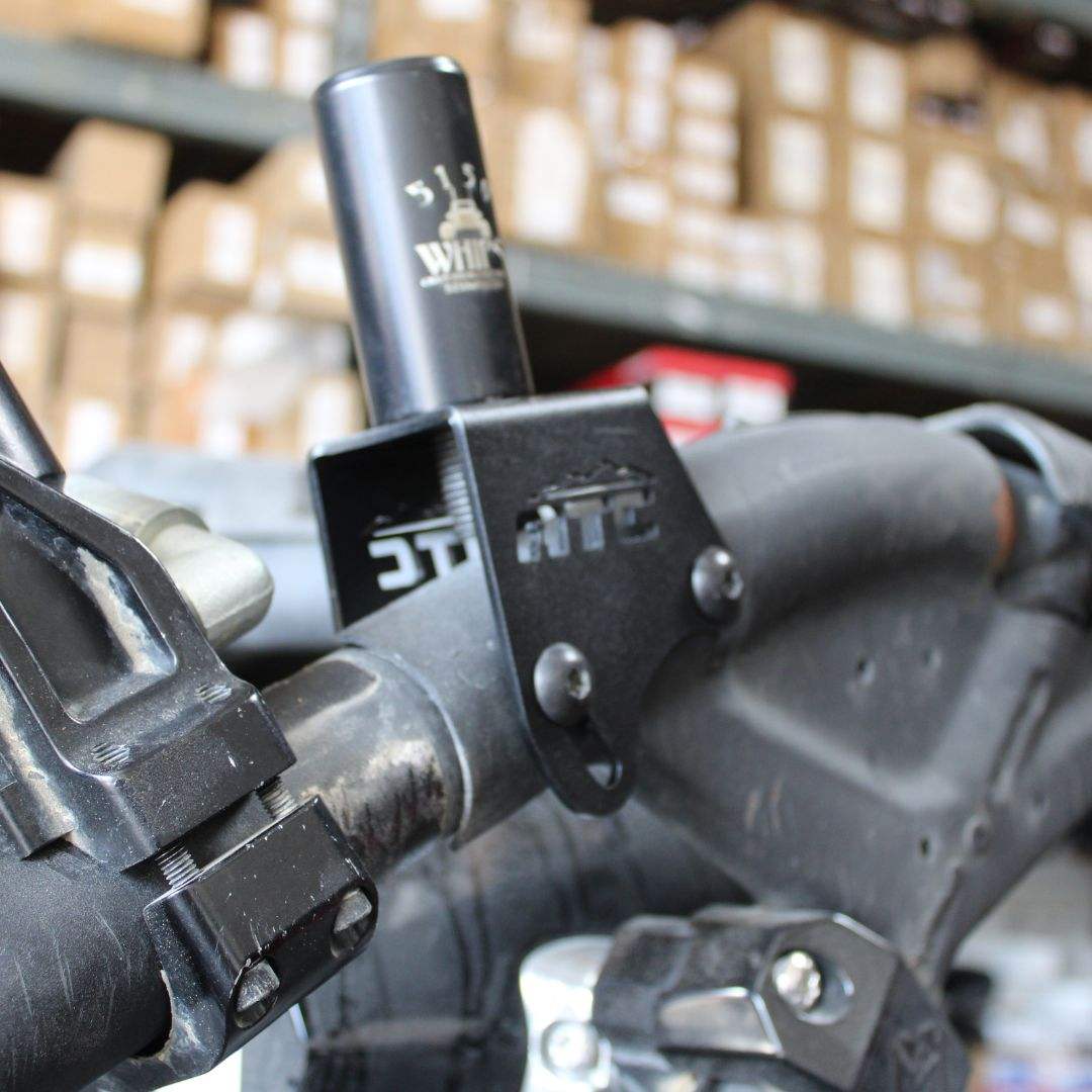 ATC Whip Mounts for Can-Am X3 - Heavy Duty, Easy Install, Black Coated