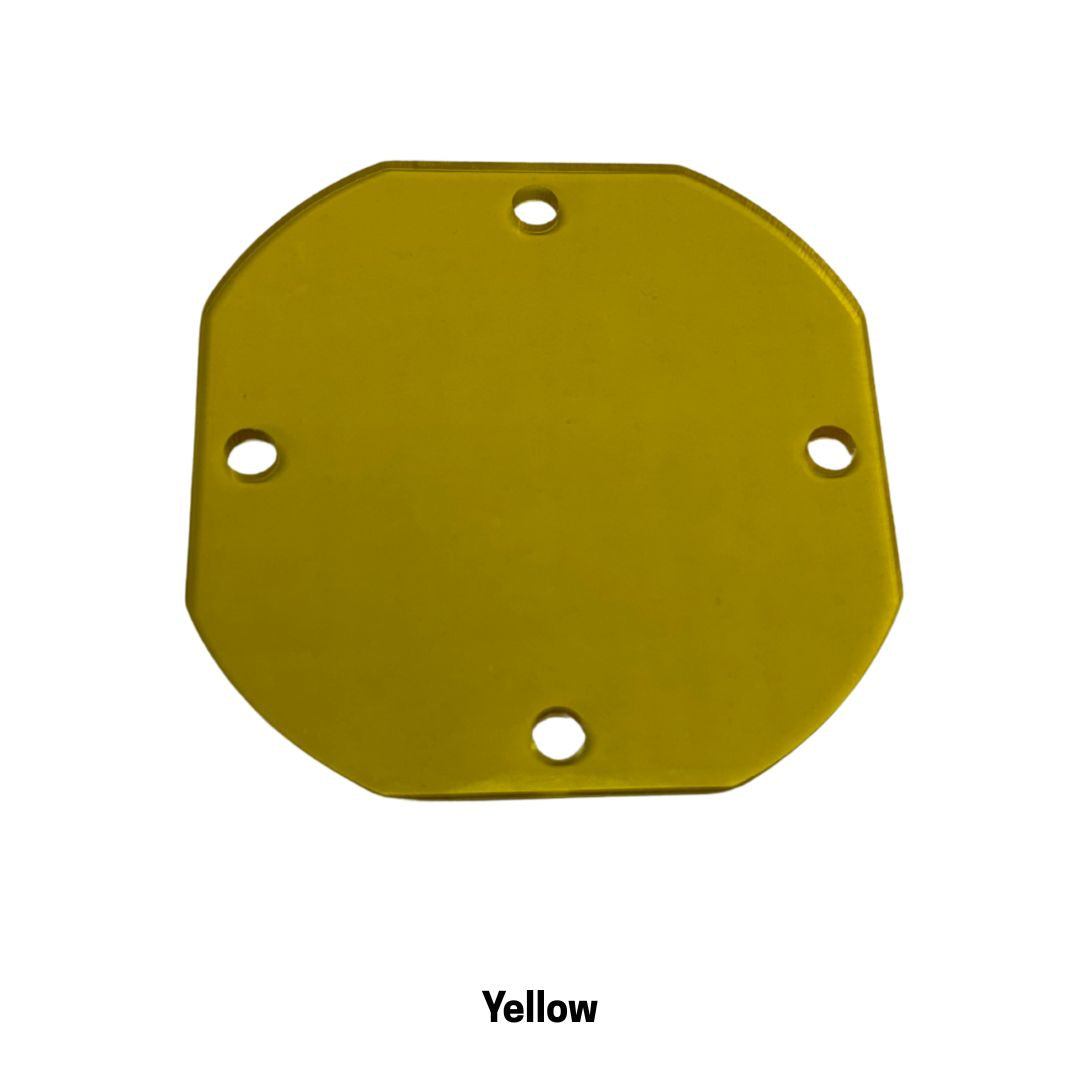 X Jr Mini LED Pod Replacement Lens - Clear, Yellow & Amber Options