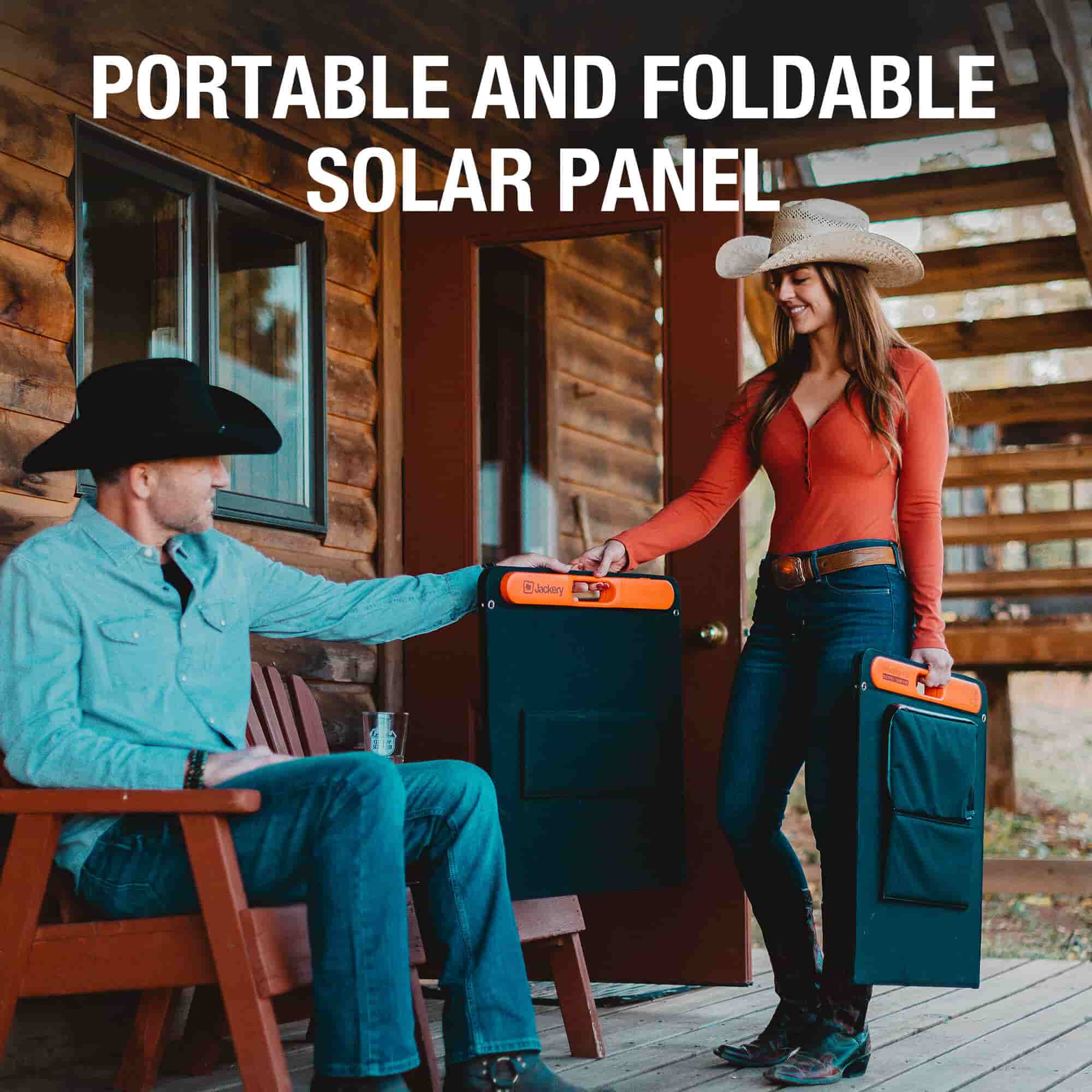 Foldable & Portable SolarSaga 100W - Compact & Efficient Solar Panel