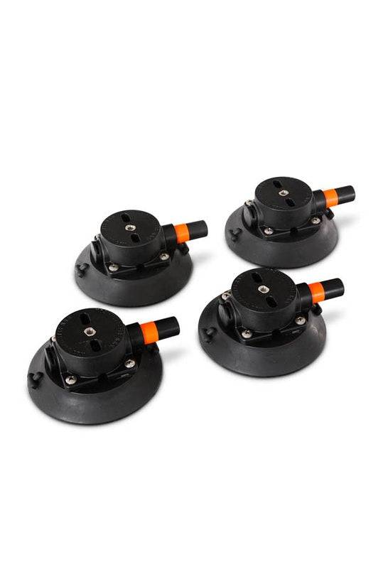 Suction Feet for Flat Mount - Durable Vacuum Mounts Set of 4