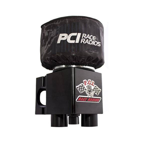 RaceAir Boost Dual helmet ventilation system with variable speed control and mounting brackets for UTV roll bars