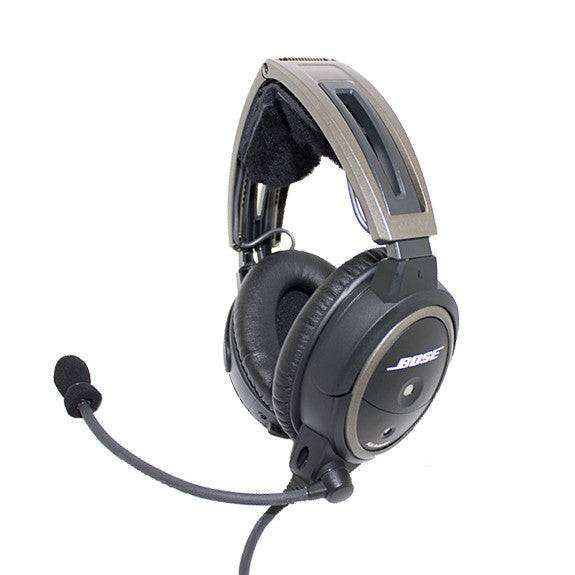 Bose A20 Headset aviation noise-canceling headset with Bluetooth and comfortable ear cushions