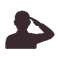 Veteran-owned salute