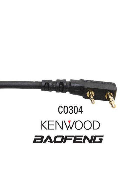 Coil Cord Headset Adapter