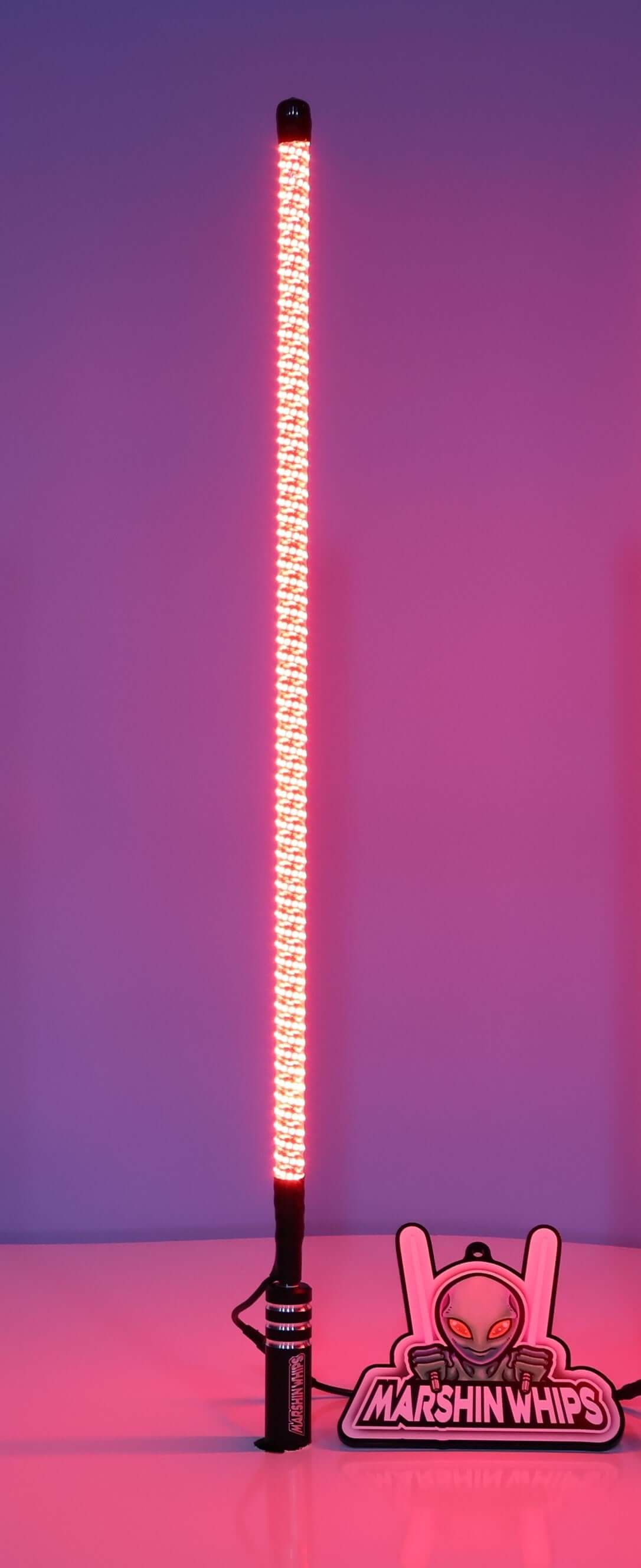 Marshin Whips V2 Durable Black Out Off-Road Whips