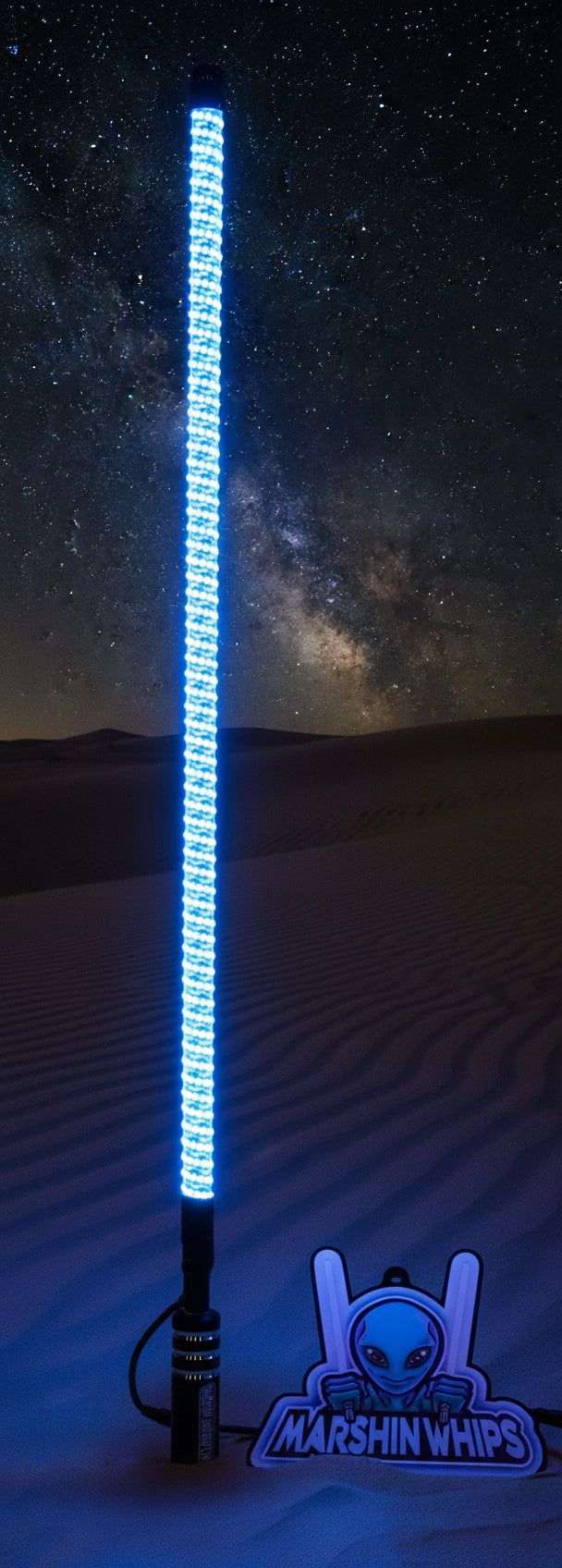 Marshin Whips V2 Durable Black Out Off-Road Whips