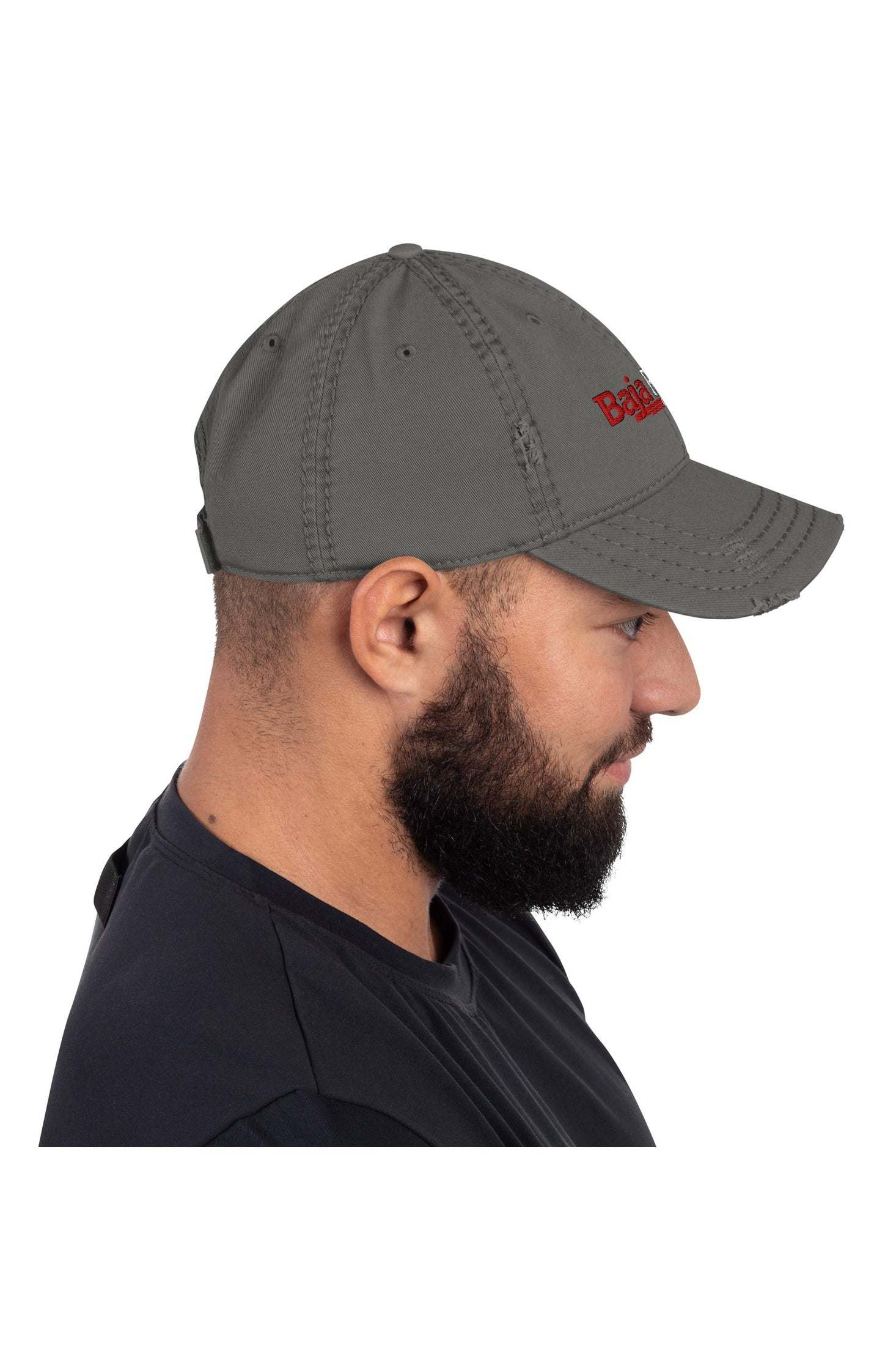 Baja Racing Gear Distressed Dad Hat