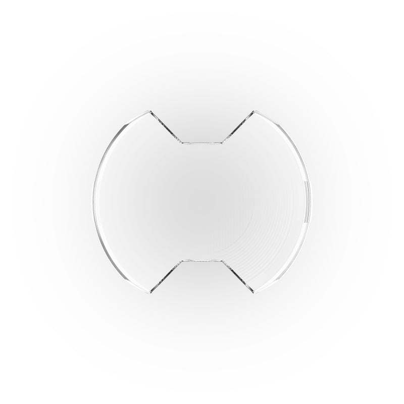 KC HiLiTES SlimLite 6in Light Shield - SAE Driving Beam - Clear