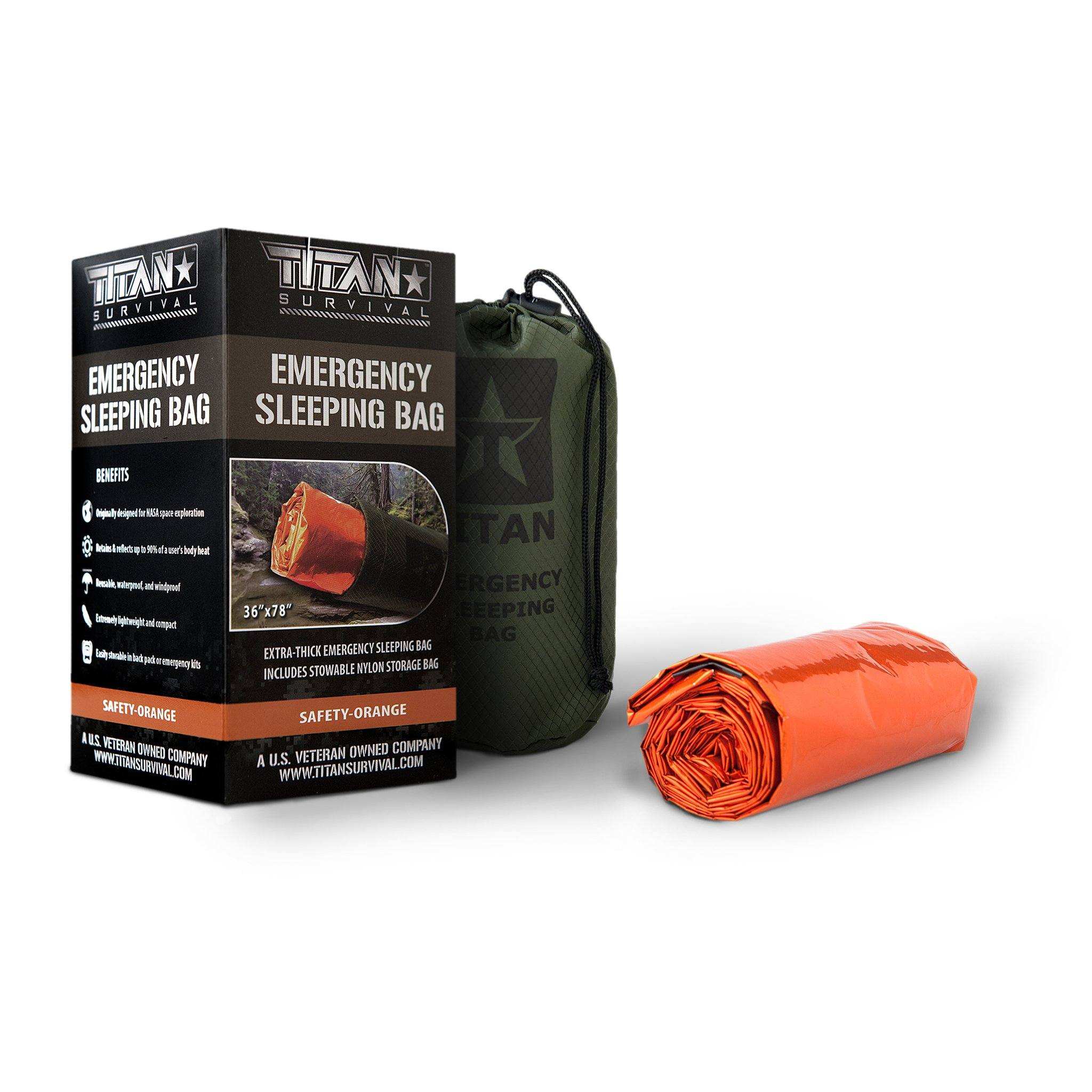 Emergency Sleeping Bag for Survival - Extra-Thick NASA-Designed Gear