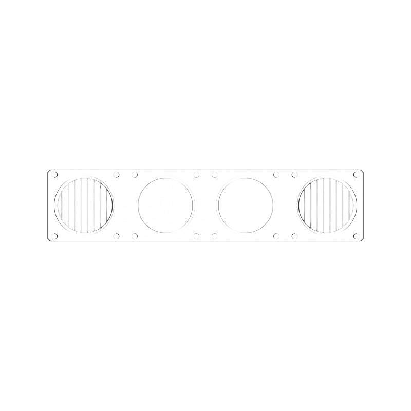 KC HiLiTES FLEX ERA LED Clear Combo Beam Lens for Light Bars