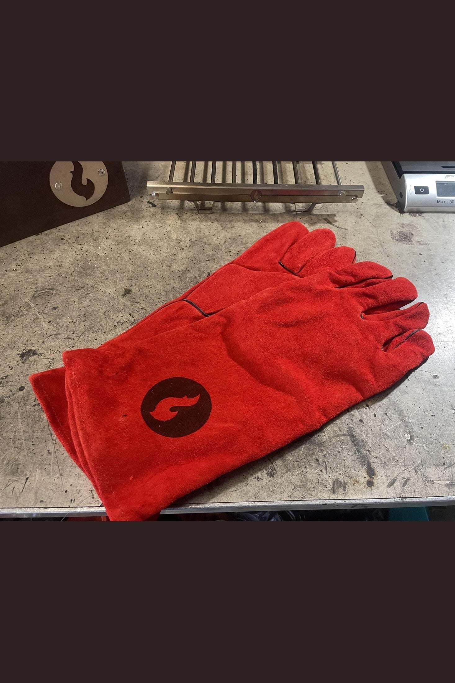 Experience the Power of Fire with Guy Montag Fireproof Gloves - Perfect for Welding and More!