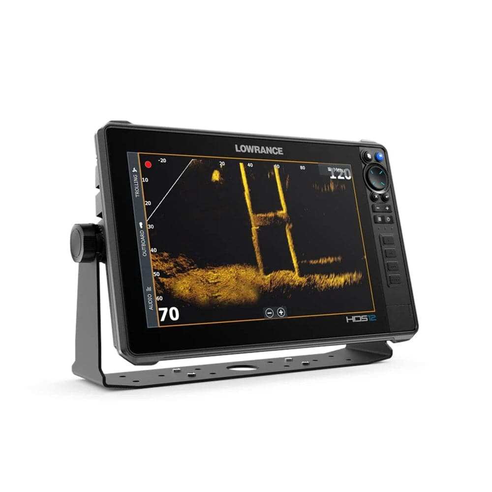 Lowrance HDS Pro 12 marine GPS with 12-inch SolarMAX IPS HD touchscreen and programmable keys