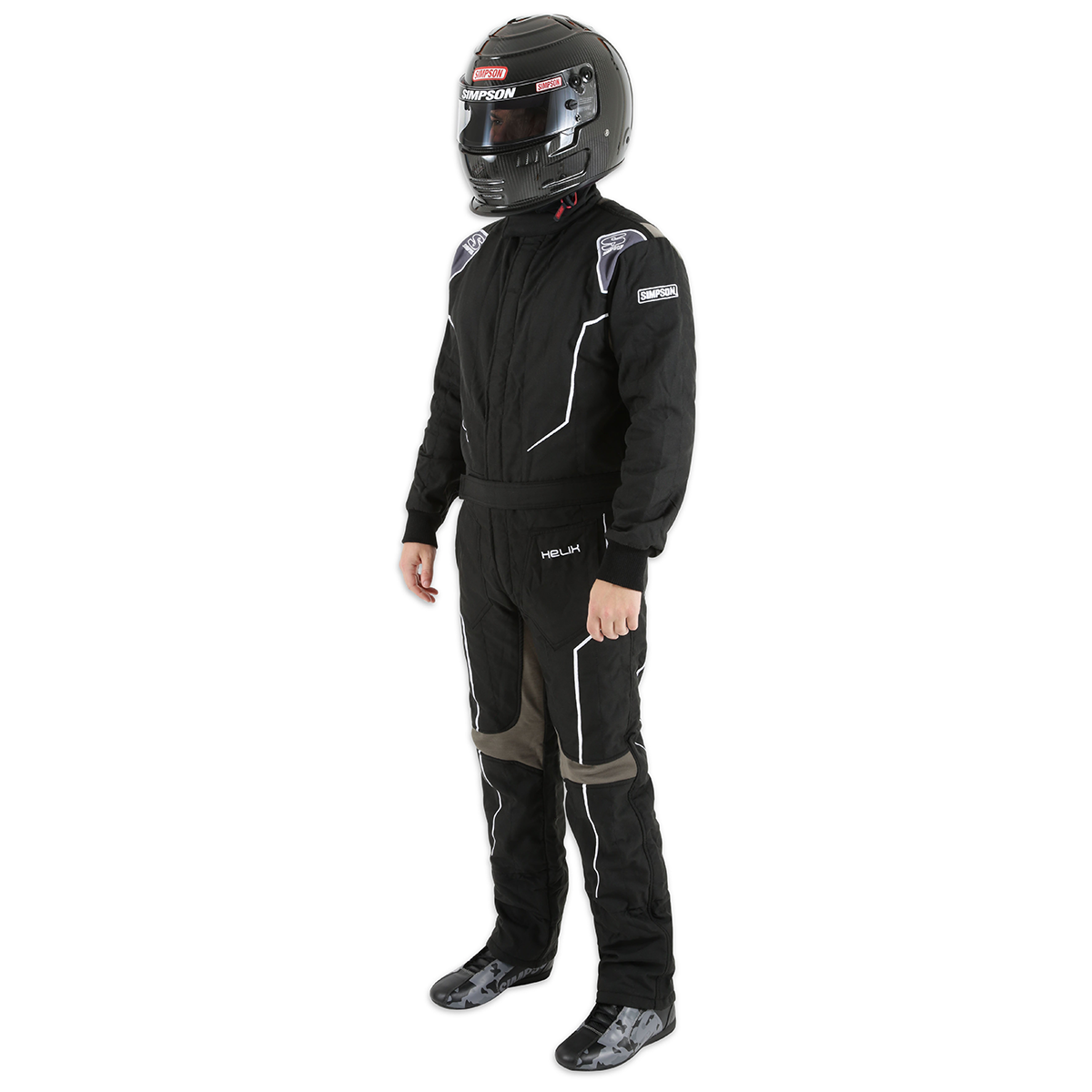 Simpson Helix Driving Suit SFI 3.2A/5 with Nomex fabric and ventilation features