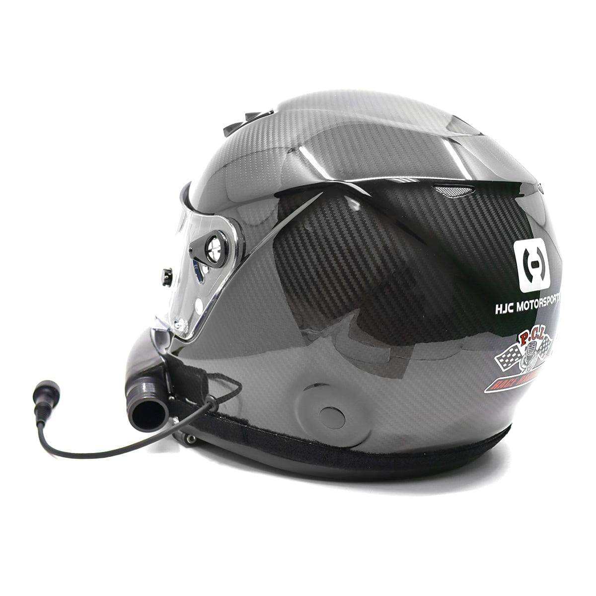 PCI Elite Wired HJC H10 Carbon SA2020 Helmet with RaceAir - PCI Race Radios