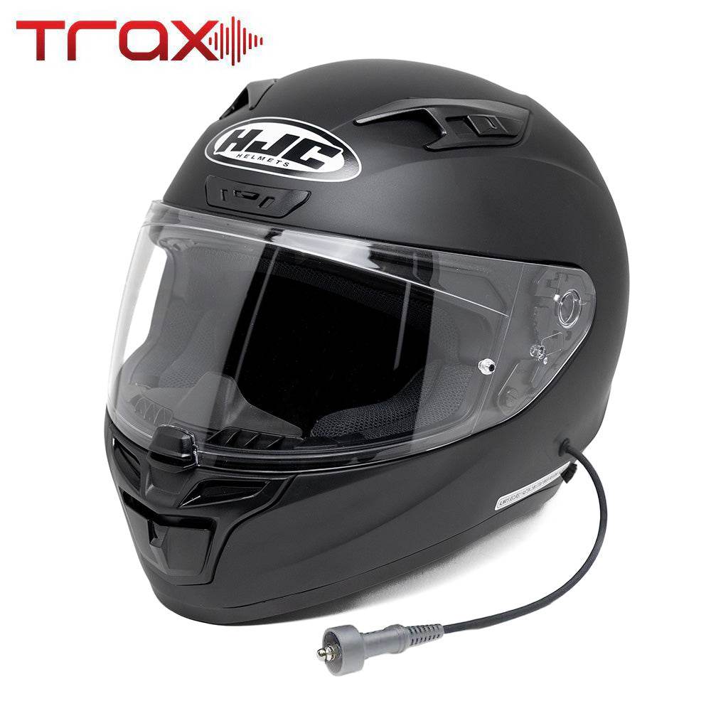 HJC i10 DOT Helmet - Black - PCI Race Radios
