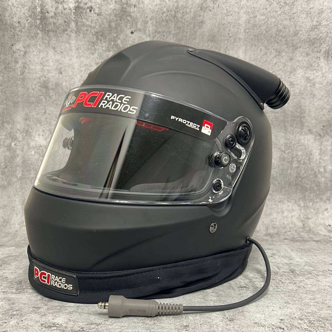 Clearance Trax Pyrotect SportMax DOT Helmet - PCI Race Radios