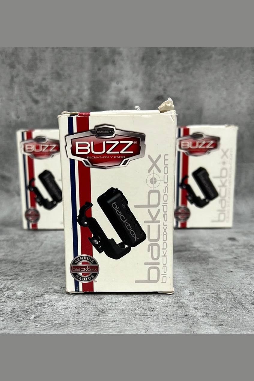 Clearance Buzz Receive Only Radio in original packaging, discontinued item