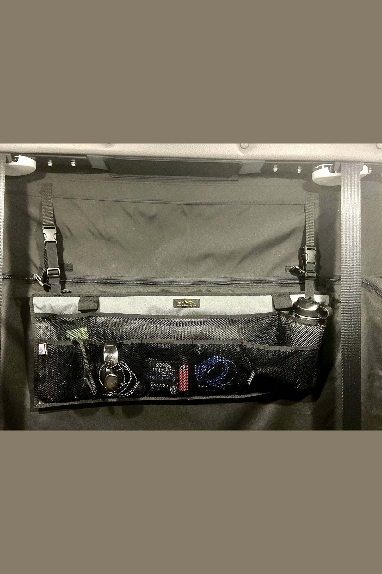 Rear Storage Organizer for StoryTeller, Jayco, Entegra & Revel Vans