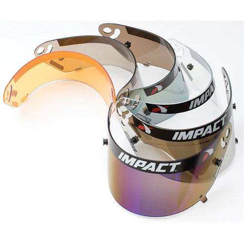 Impact Shield replacement for Impact Air Draft, 1320, Evo helmets with UV-stabilized polycarbonate and high clarity