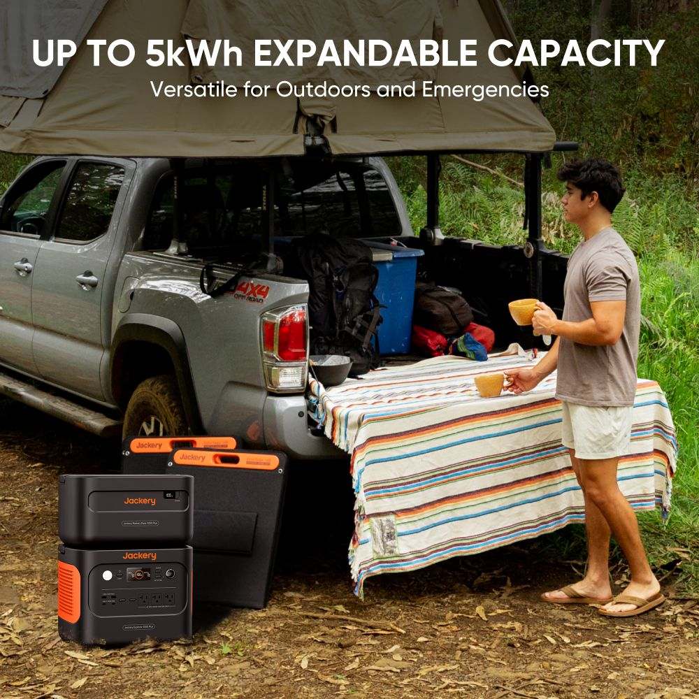 Jackery Solar Generator 1000 Plus | Expandable, Portable Power