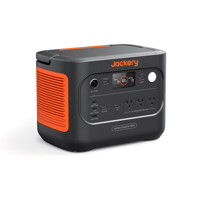 Jackery Explorer 1500 Portable Power Station – High Capacity, Compact & Efficient