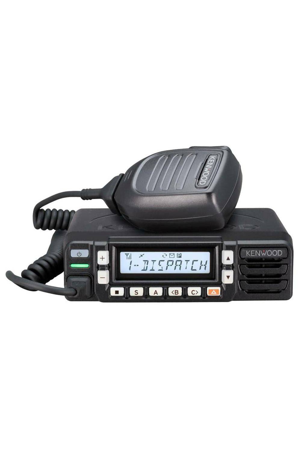 Kenwood NX-1800 UHF mobile chase radio with microphone and digital display