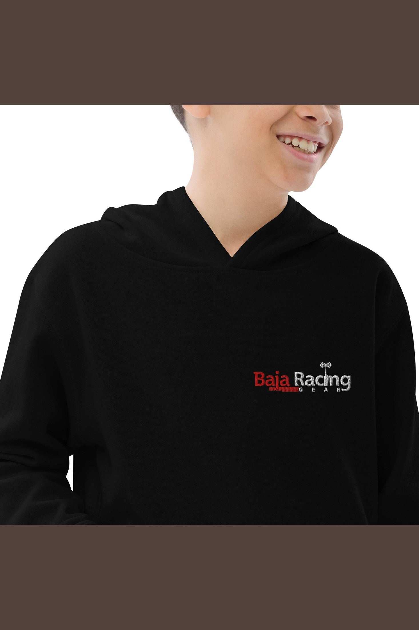 Baja Racing Gear Kids Fleece Hoodie - Premium Youth Hoodies