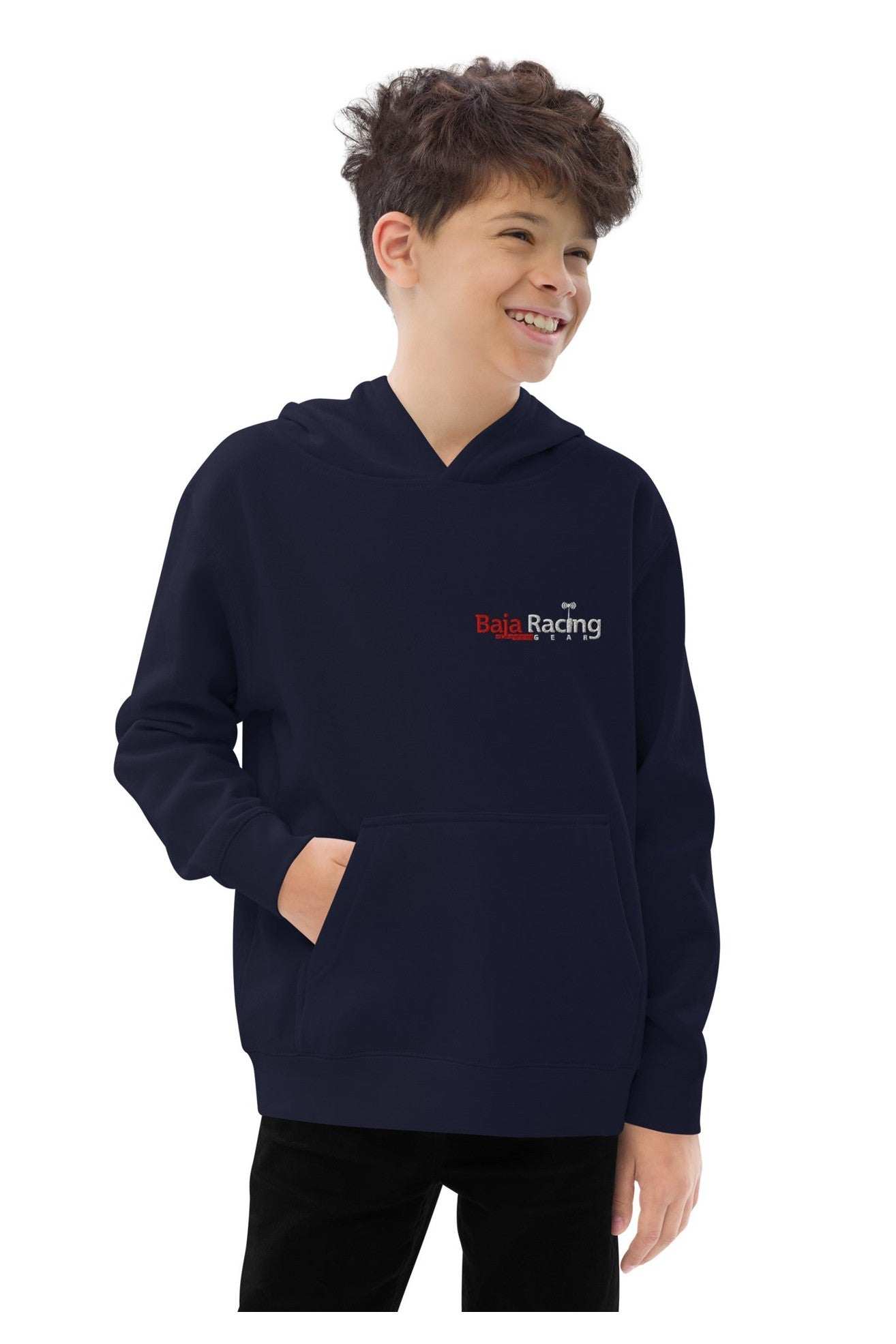 Baja Racing Gear Kids Fleece Hoodie - Premium Youth Hoodies