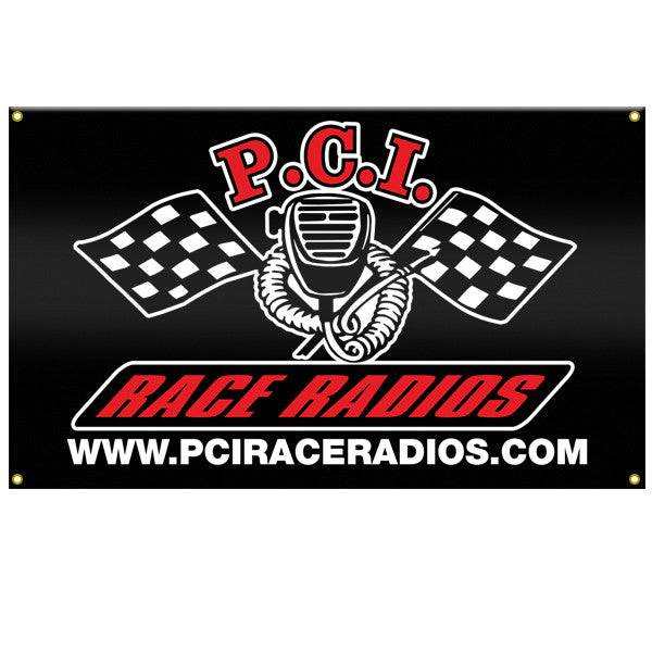 PCI banner vinyl garage banner with grommets ready to hang
