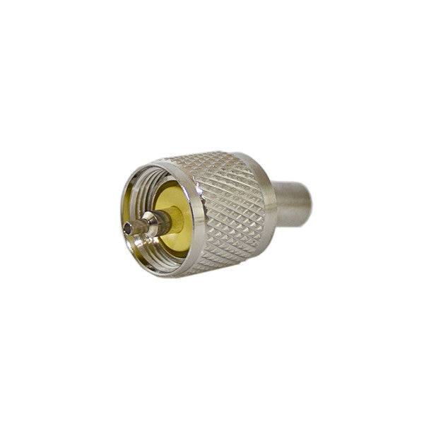 PL259 antenna coax end connectors for RG58, RG8X, CNT240, and RG8 coax cables