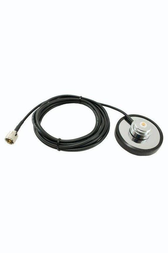 Mag Mount Coax Boot with cable and connector for paint protection.