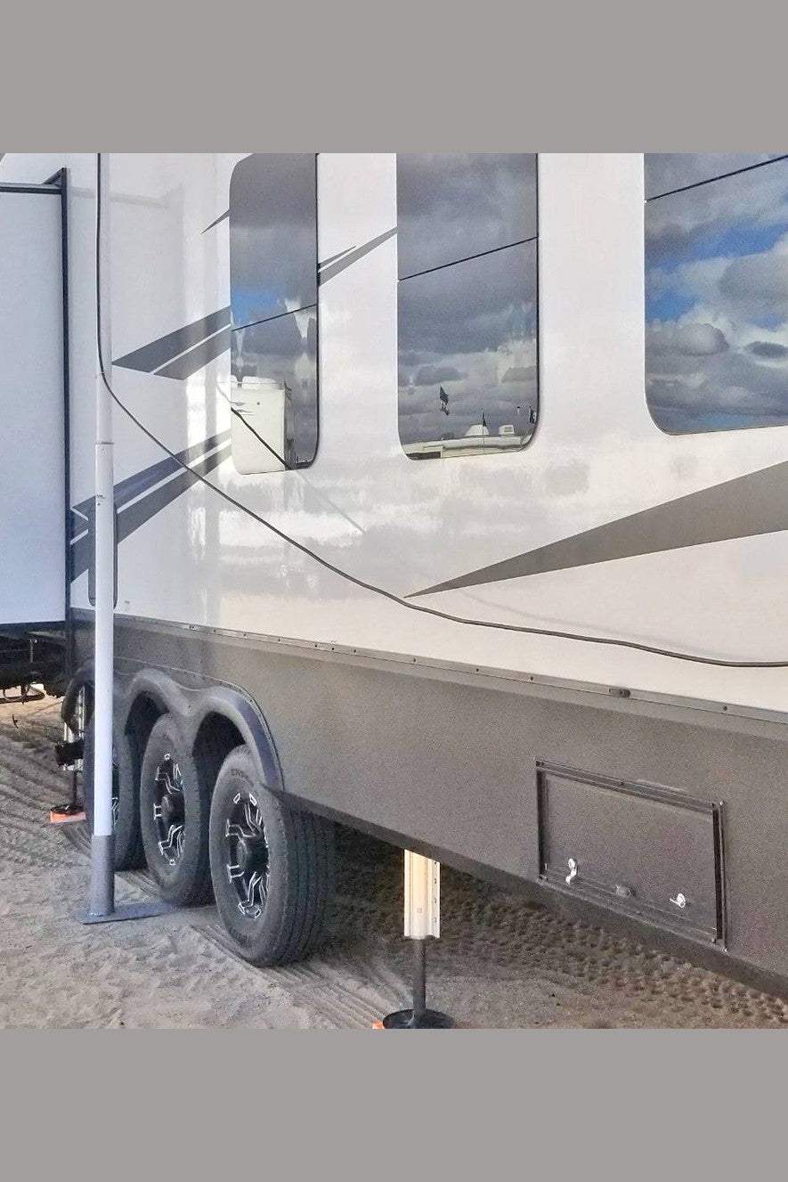 Telescoping Pole Wheel Stand for Any Vehicle Mount