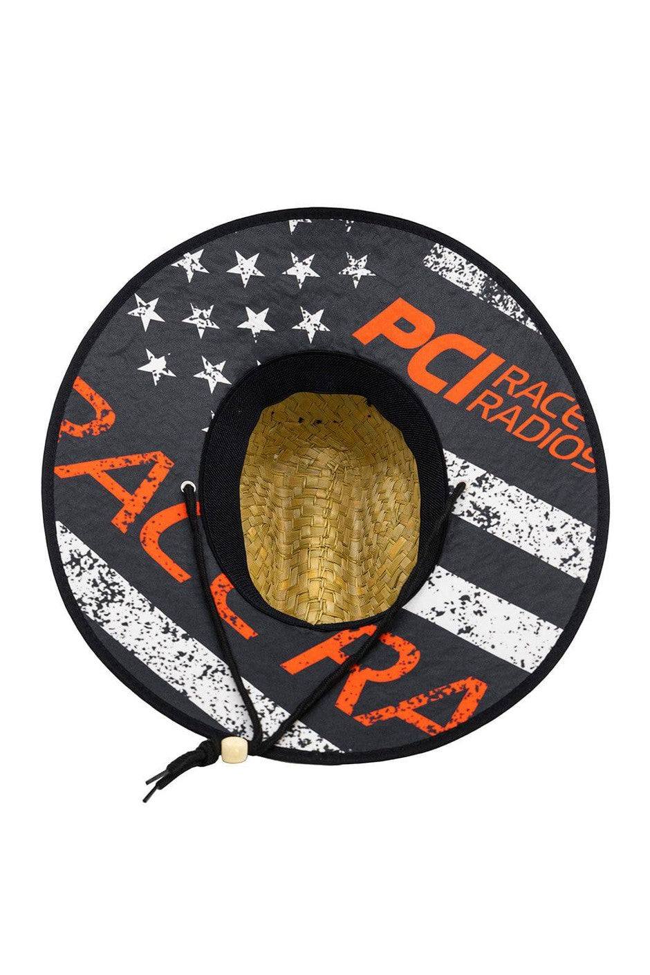 PCI Patriot Straw Hat - PCI Race Radios