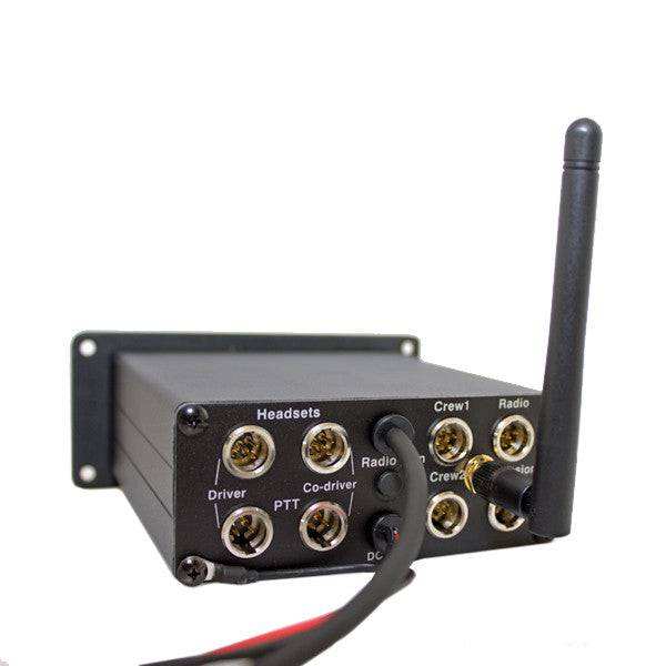 External Bluetooth antenna installation on PCI intercom for improved signal through metal cases