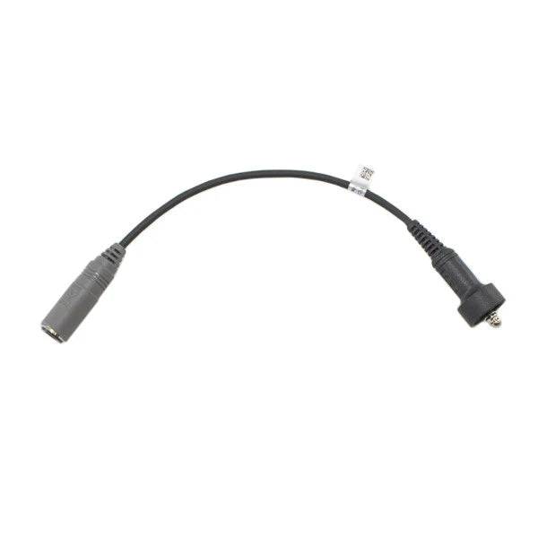 Female Trax to Elite Male Adapter connecting Trax wired headset to Elite intercom system
