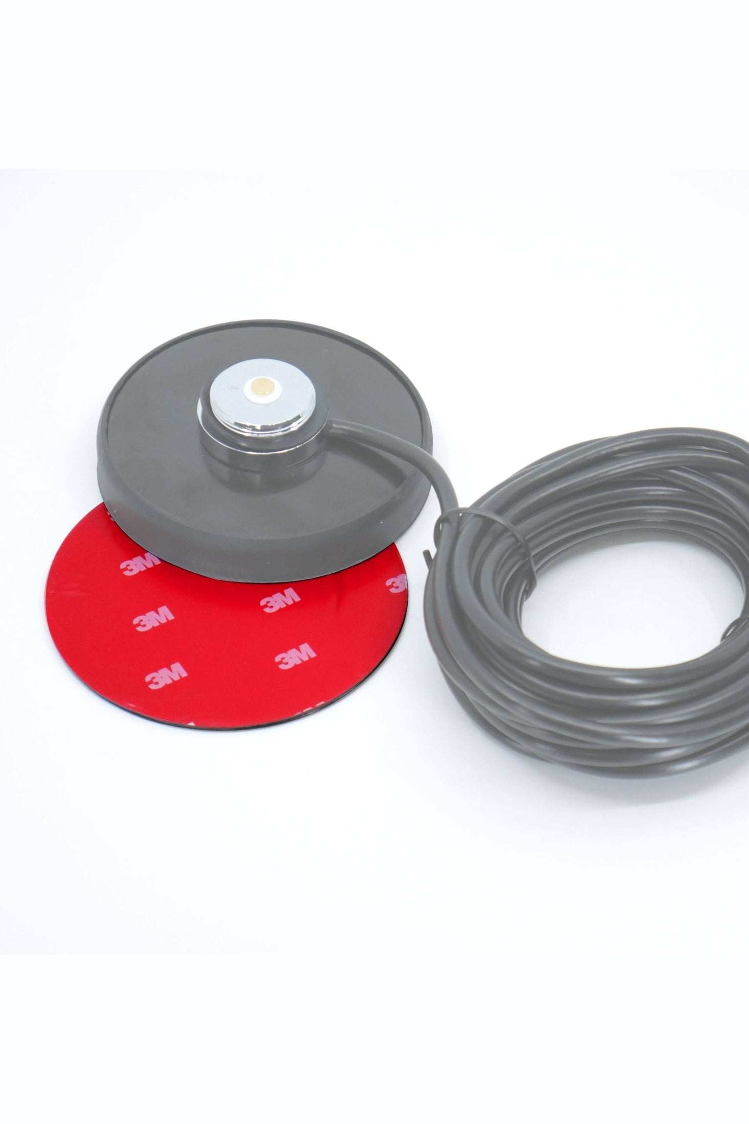 Metal Coax or Starlink Plate with 3M VHB adhesive for secure mounting.
